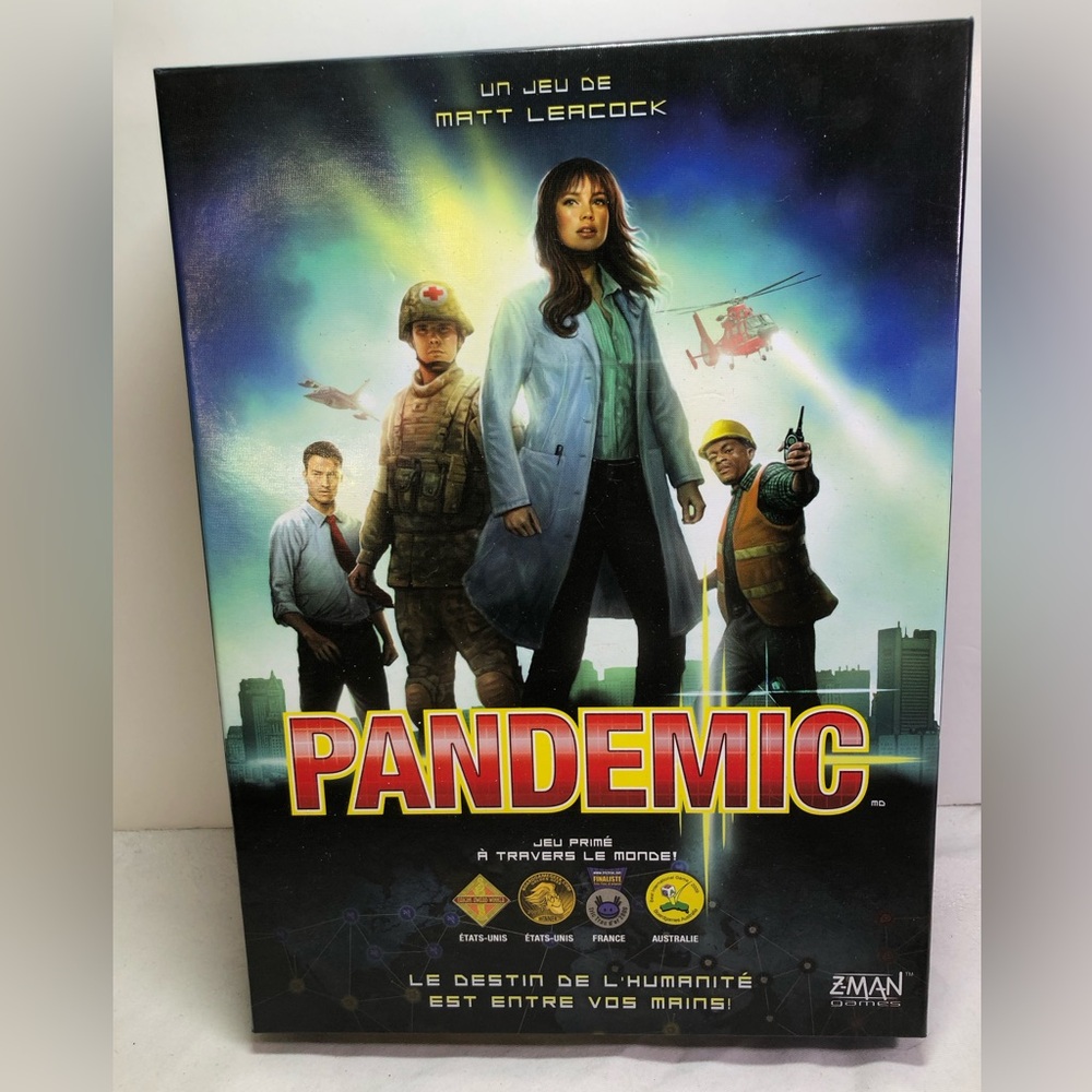 Pandemic - Un jeu de Z-Man Games | 2 à 4 joueurs | Jeu Pour la famille | 45-60 M